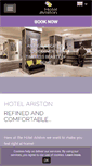 Mobile Screenshot of hotelariston.it